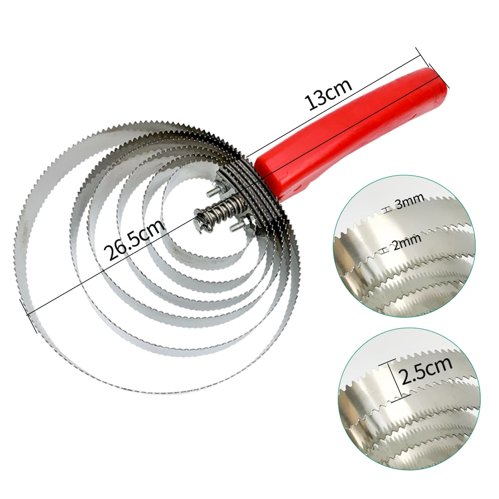 Bristle comb Cattle Sheep Horse Metal Hair Cleaning Brush Livestock Scratching Hair Artifact Itching Brush Cow Comb 4/6 Cir