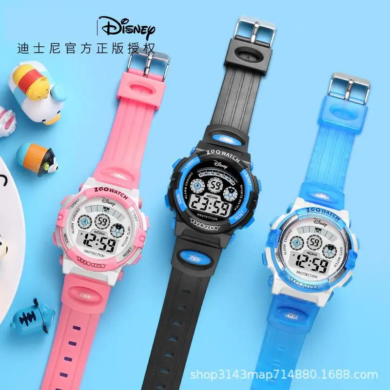 

Original Disney Watch Boys Waterproof Simple Songsong Series Cartoon Digital Electronic Watch Kids Watches Boys Kids Watches