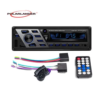 

1 Din Car Stereo 12V Aux-in Support USB/SD/MMC Card Reader Bluetooth Car Radio OLED color Screen FM Turner Car MP3 Player AUX