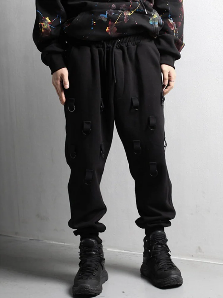 Men's Sportswear Pants Pants Spring And Autumn Classic Dark Day Fashion Trend Loose Casual Oversized Pants