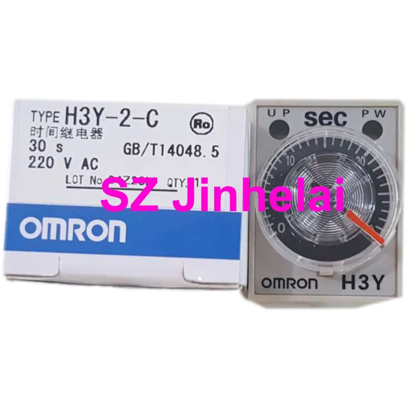 OMRON H3Y2C 30S 60S 220VAC Authentic original Delay Timer Relay Time