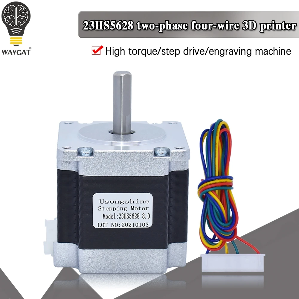 DE Free 5PCS Nema23 Stepper Motor 23HS6620 6Leads 2A