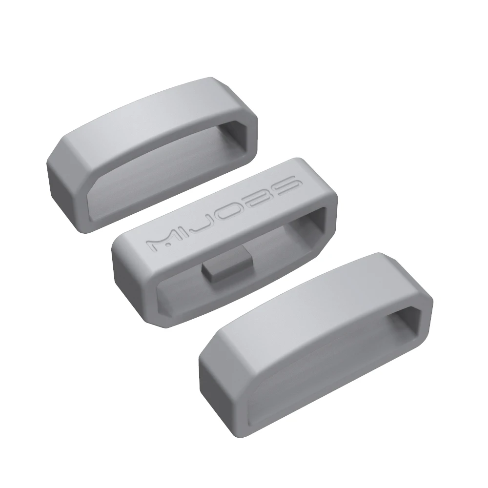 Premium Rubber Strap Keeper - Secure Retainer for Fitness Bands and Smartwatches