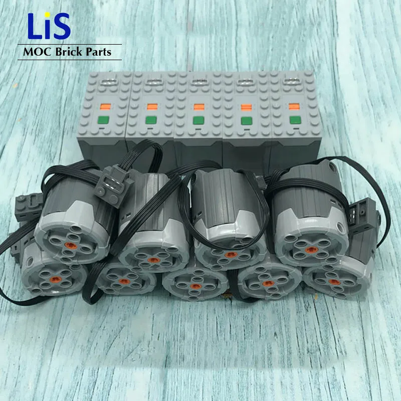 Совместимый с lepins Technic механические силовые функции серводвигатель