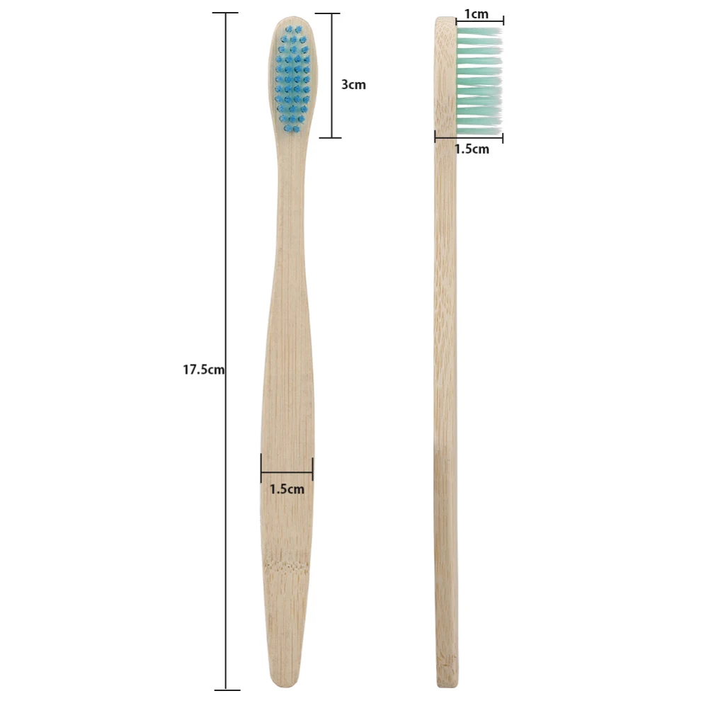 5 шт зубная щетка для взрослых бамбуковая зубная щетка es мягкая щетина Экологичная cepillo dientes bambu зубная щетка для ухода clareador de dente