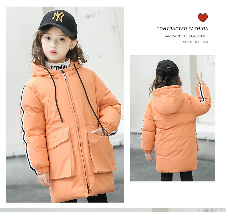 Baby autumn and winter new warm clothing children's jacket thickening plus velvet padded jacket boy hooded jacket boy war