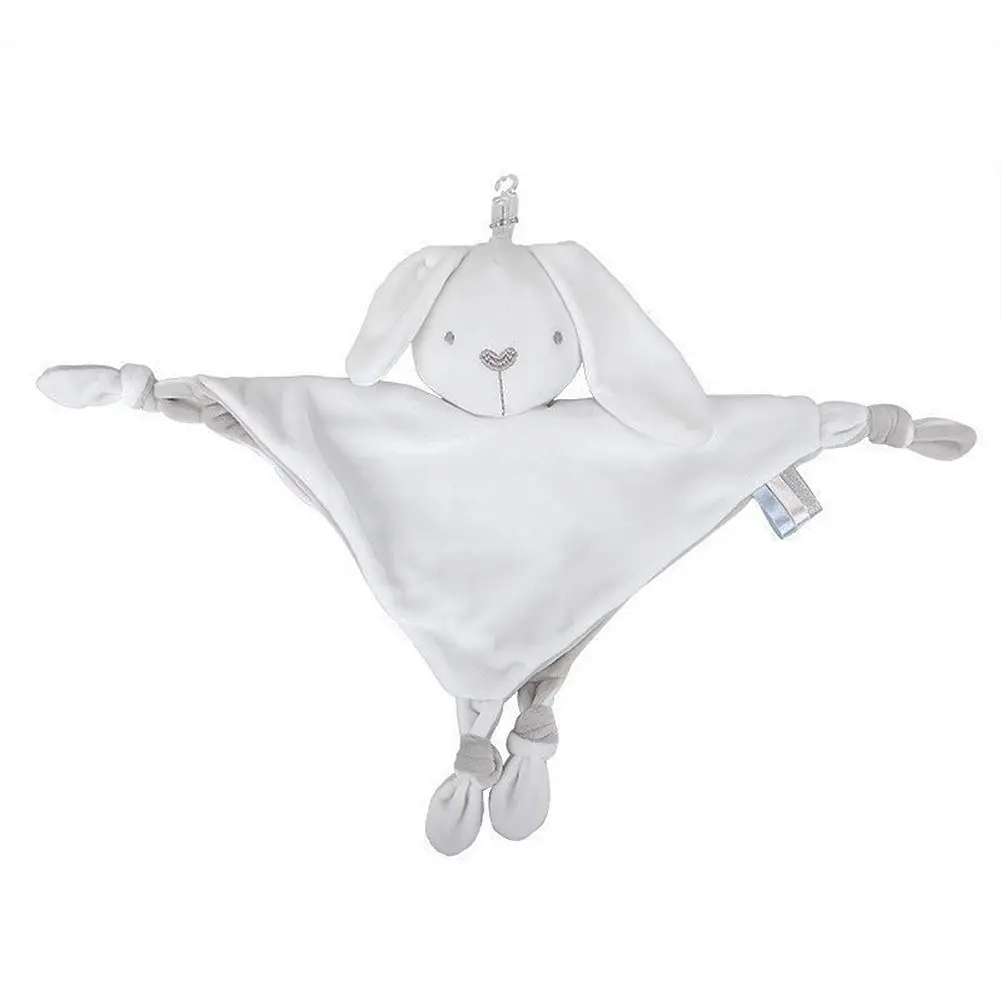 Два стиля мягкий слон кролик ребенок милый плюшевый безопасности одеяло для Дня благодарения новорожденных младенцев