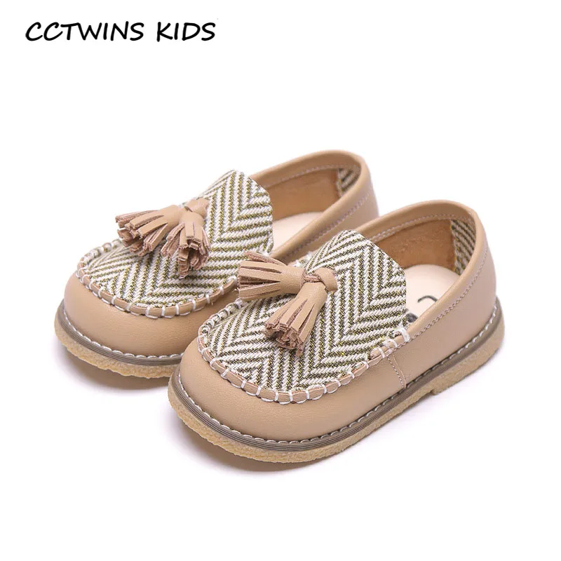 Camel CCTWINS/детская обувь; коллекция года; сезон весна; модная детская обувь с бахромой на плоской подошве; брендовые Лоферы для маленьких девочек; Модные слипоны с кисточками для мальчиков; LM2099 - Цвет: Camel