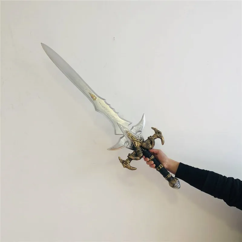 wow Arthas Menethil's Weapon Frostmourne Sword World of Frost Sad Sword Cos Weapon Toy Sword Children Simulation Weapon PU Prop 3
