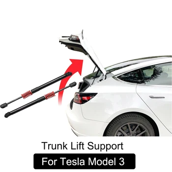 

2 Pcs For Tesla Model 3 Front Engine Trunk Tail Rear Gate Tailgate Boot Gas Spring Shock Lift Struts Support 2017 2018 2019 2020