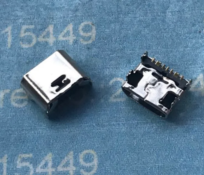 50 шт./лот для samsung i9060 i9062 i9068 i9152 i9150 i9158 зарядное устройство micro usb разъем 7P