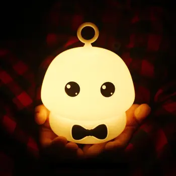 

Colorful Mushroom Silicone Charging Cartoon Night Light Led Creative Decompression Lamp Pat Light Bedside Lamp