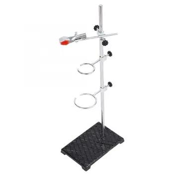 

Cast Iron Support Retort Stand Bracket Chemical Flask Clamp Laboratory Experiment Instrument Accessories for Schools Factories