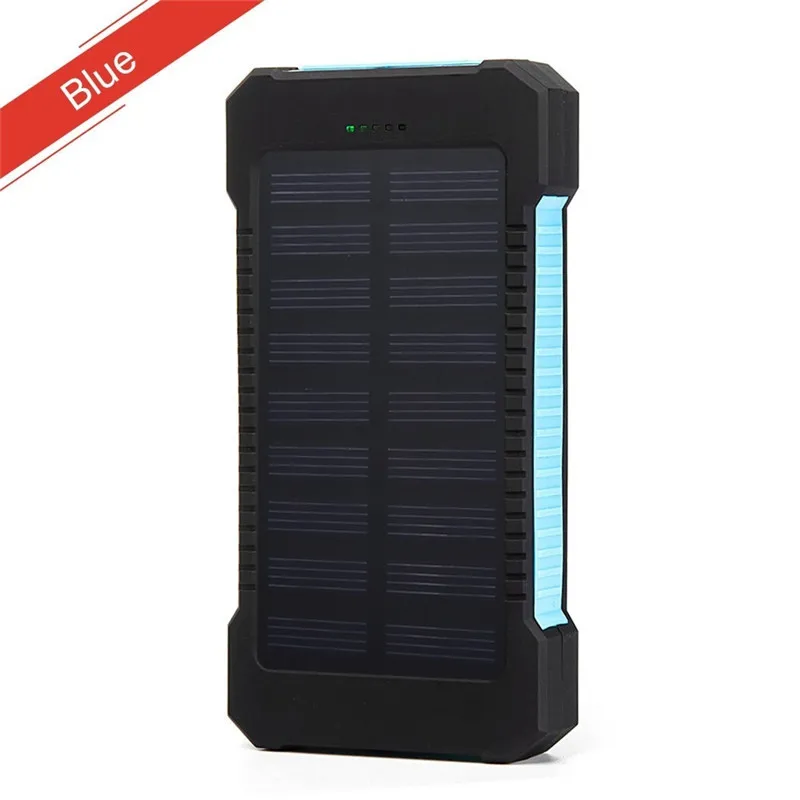 Xiaomi Solor power Bank 30000 мАч Внешний аккумулятор для мобильного телефона портативное быстрое зарядное устройство цифровой дисплей для всех смартфонов - Цвет: Blue 20000mAh