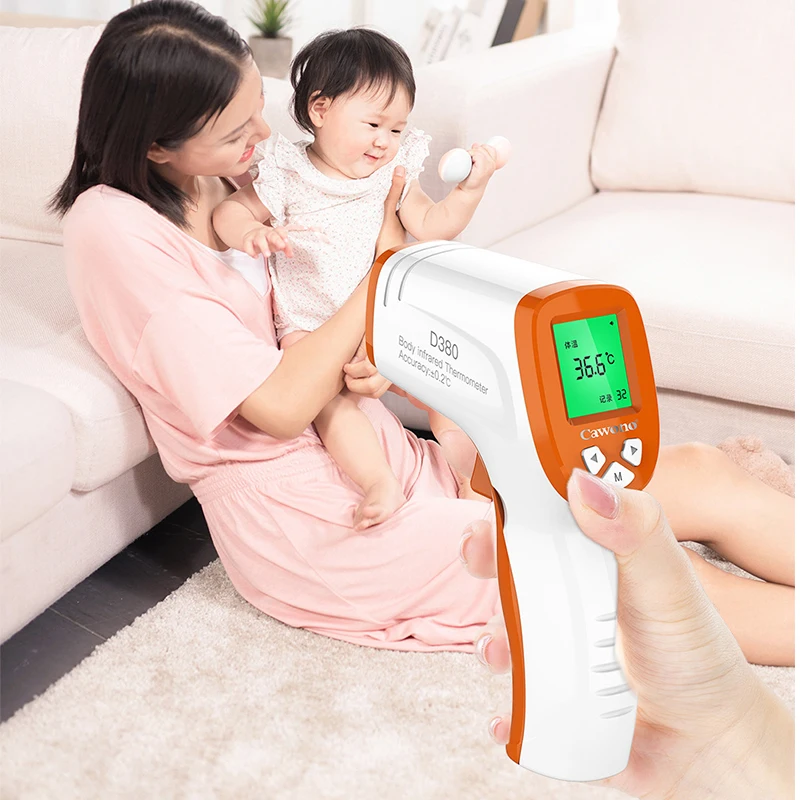 

Baby Termometor Digital Non-contact Thermometer Infrared Forehead Adult Multi-fuction fever Measurement Body Thermometer Gun