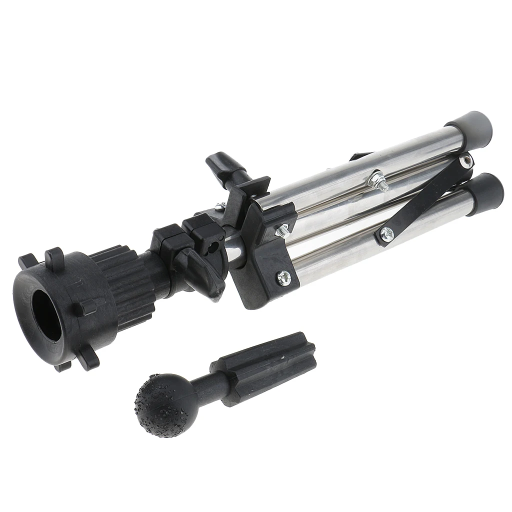 21 Inch Bald Female Cosmetology Mannequin Head Model with Tripod Stand Holder Set for Wigs Making Display Styling