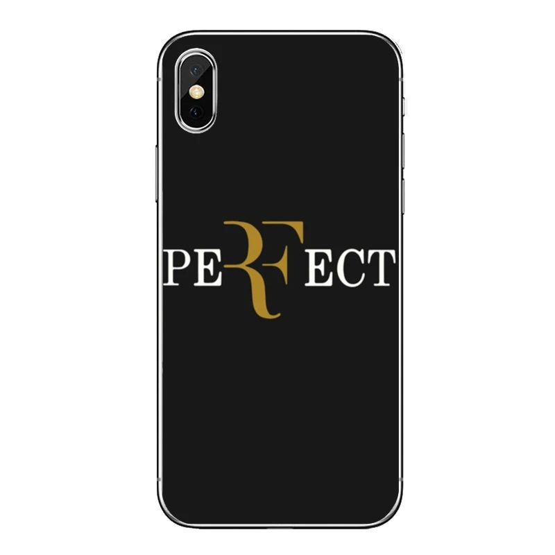 Для iPhone 11 pro XR X XS Max 8 7 6s plus SE 5s 5c iPod Touch 5 6 Прозрачный чехол для тенниса Roger Federer pefect - Цвет: Roger-Federer-A-08