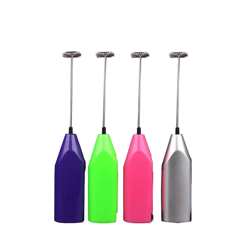 

Mini Hand-held Electric Egg Beater Electric Coffee Stirrer Kitchen Gadget Milk Bubble 5 Batteries