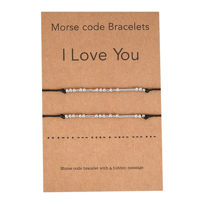 Morse code armband