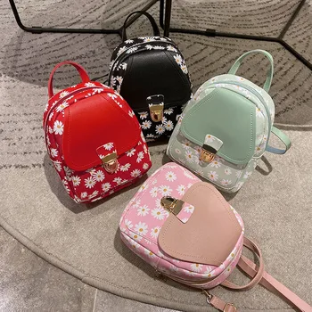 

mini backpacks Fashion Women Shoulders Small Backpack Letter Purse Mobile Phone Bag mochila рюкзак light Phone Pouch Mochila