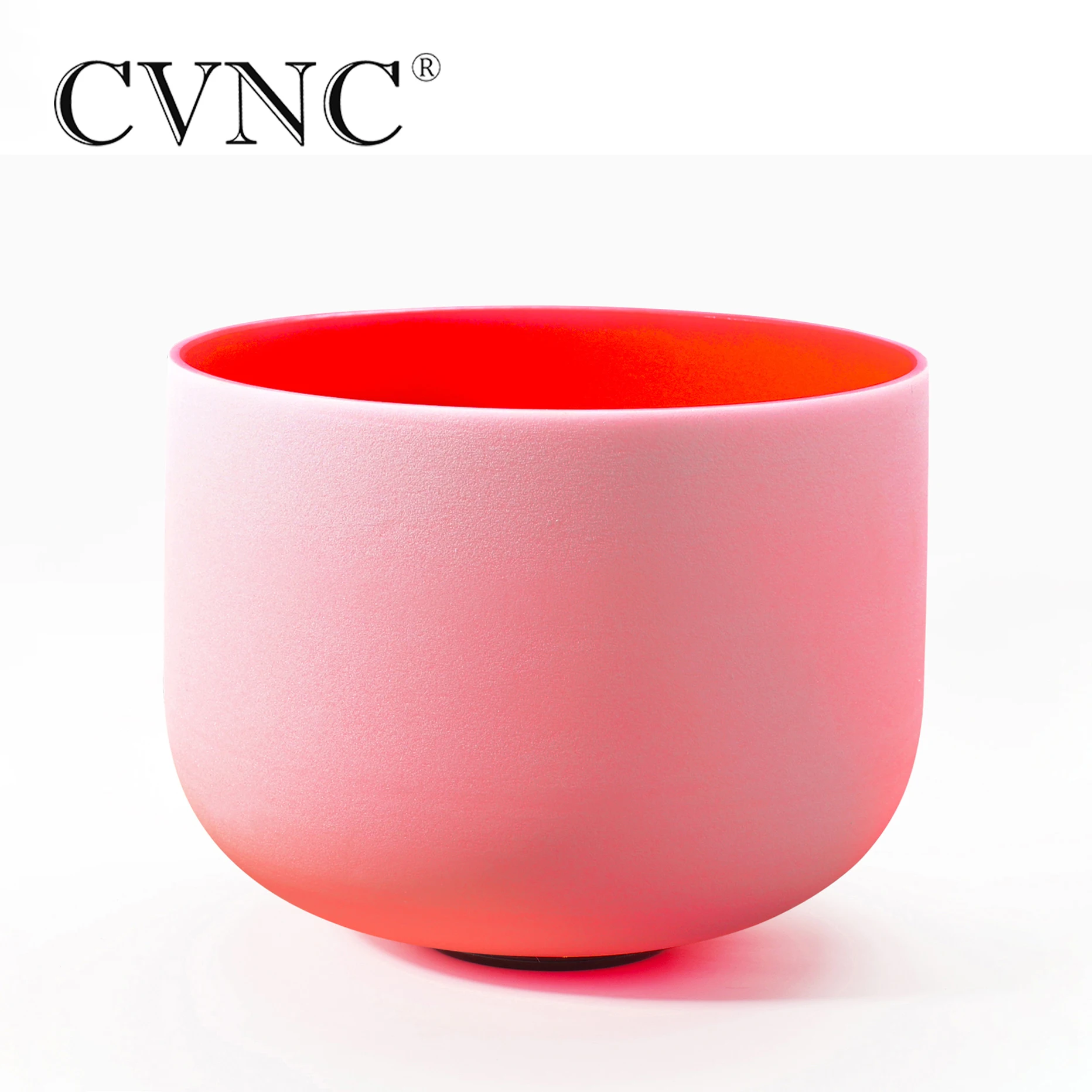 CVNC 8 дюймов C корень чакра 440 Гц 432 красный кварцевый кристалл поющая
