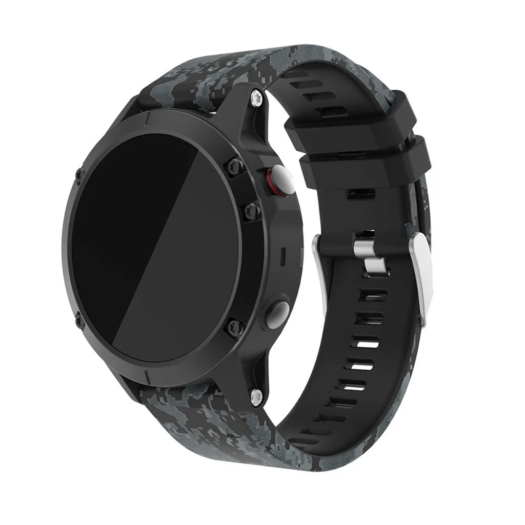 Для Garmin Fenix 5 Plus gps часы замена из силикагеля, мягкий ремешок для быстрой установки смарт часы браслет аксессуары#810
