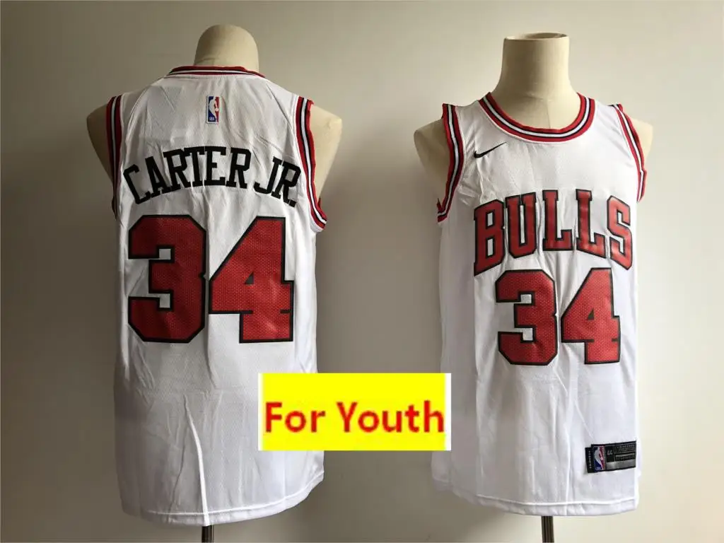 Все сшитые, быстро, молодежные, для детей, Wendell Carter Jr. Zach LaVine Lauri Markkanen, Джерси, Скотти, Пиппен, Деннис Родман