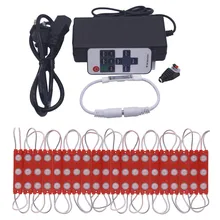 2 шт. супер яркий светодиодный модуль белый теплый белый красный зеленый синий цвет светильник 3 светодиодный s DC12V водонепроницаемый рекламный дизайн светодиодный модуль