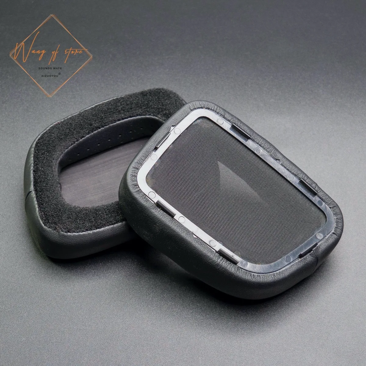 Almofadas de Ouvido Espuma para Hifiman Fone de Ouvido Couro Híbrido Veludo Almofada Edição s Fone Ouvido Earpads Capa Peças - Image 3