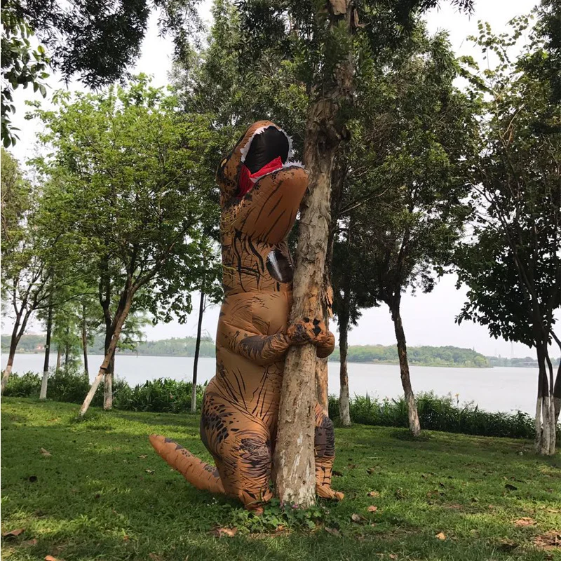 T Rex Costume For Women Adult Men Inflatable T Rex Costume Anime Cosplay Fantasy Halloween T Rex Dinosaur Costume For Kids Women (3)