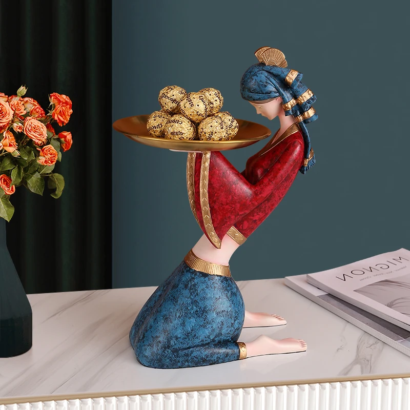 

Декор для стола в скандинавском стиле, поднос с гальваническим покрытием для ключей, фруктовых орехов, новоселья, подарок на свадьбу