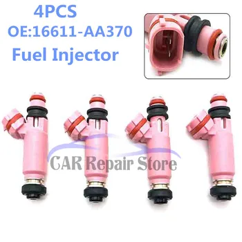 

Injection 4PCS 16611-AA370 Fuel Injector Tester OEM 16611 AA370 For Subaru STI WRX Forester Impreza 2.5L 2.0L 195500-3910