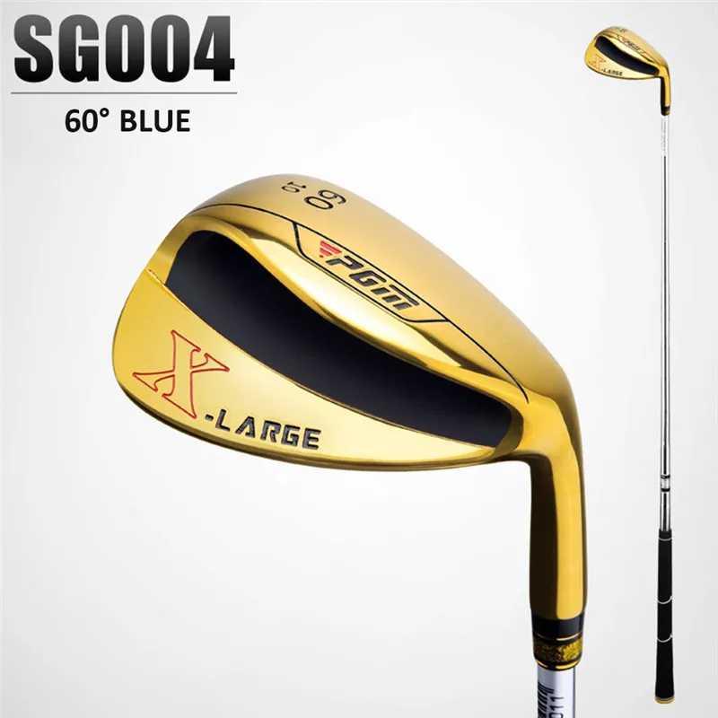 golden 60 degree PGM клюшки для гольфа, Мужская песчаная удочка, расширенный клиновой нижний наклон, 56/60 градусов, клюшка для гольфа, оборудование для гольфа, четыре цвета - Цвет: golden 60 degree