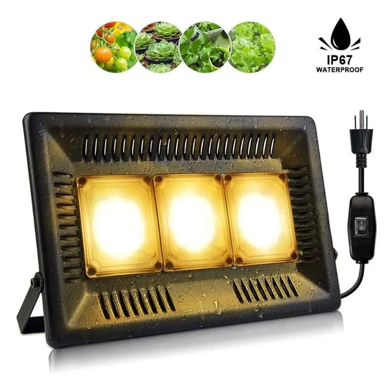 

ZBGL2102 Ultra-thin LED Grow Light Full-spectrum Floodlight for Indoor Plants 150W Sunlight COB Grow Lamp Garden and Outdoor