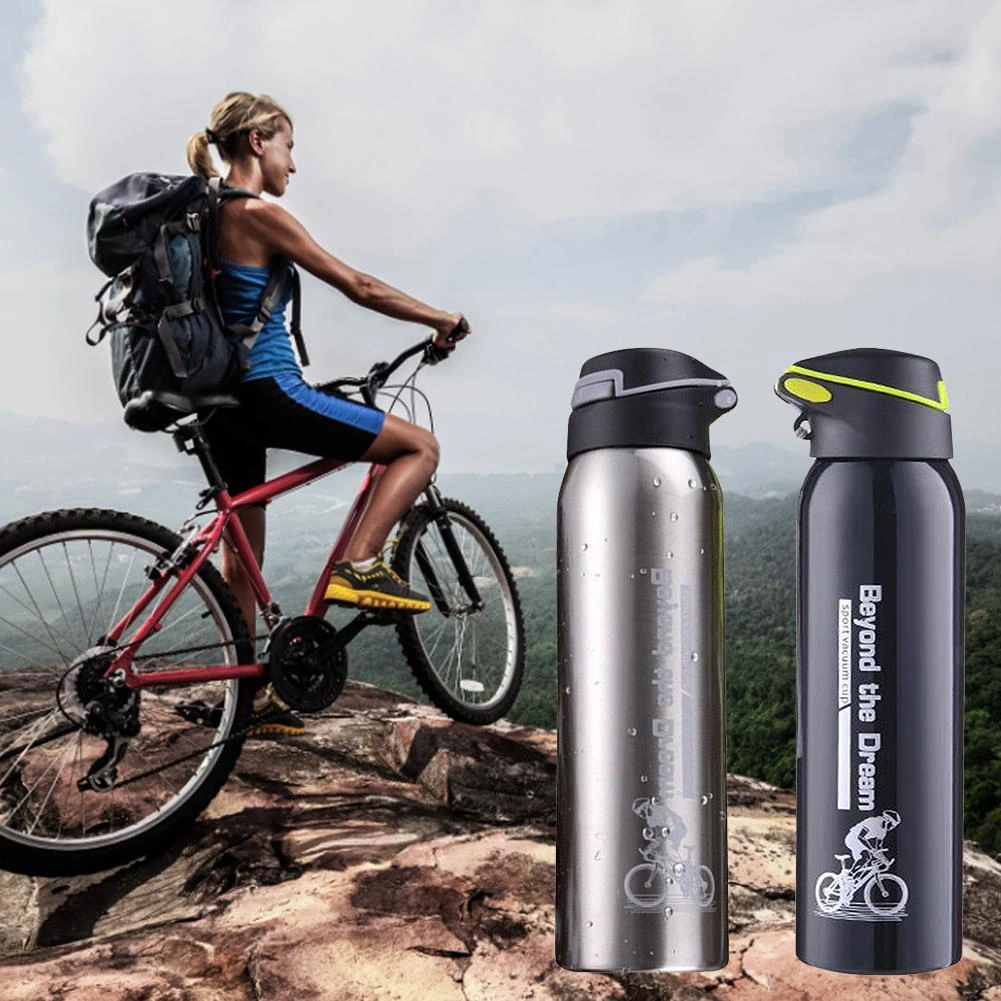 Hervidor de agua deportivo para bicicleta de montaña, de aleación de aluminio de 500ml, mantiene calor|Botella de agua de bicicleta| - AliExpress