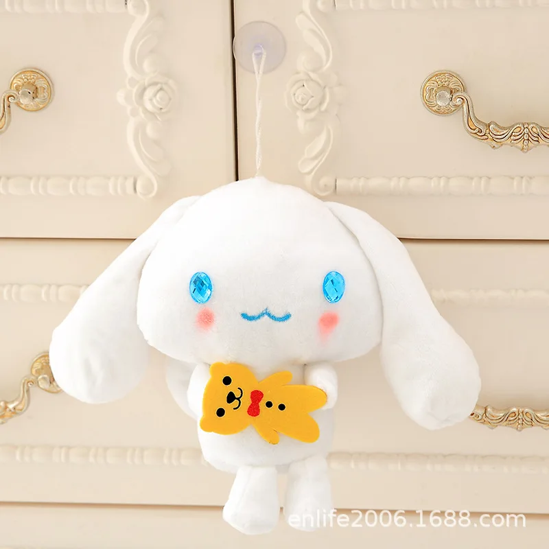 20 см Kawaii Мультфильм My Melody Cinnamoroll пудинг собака мягкие чучела Животные Кукла плюшевый брелок-подвеска игрушки для детей подарок