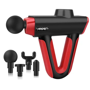 

Mi Massage Gun Double Handle Deep Muscle Massager Touch Control Neck Relaxation Body For Pain Relief Fitness