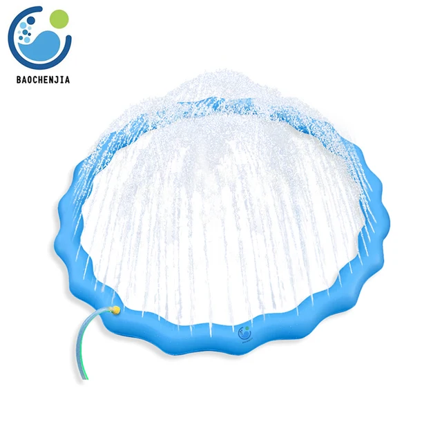 $US $13.64  170cm Summer Children's Outdoor Play Water Games Beach Mat Lawn Inflatable Sprinkler Cushion Toys C