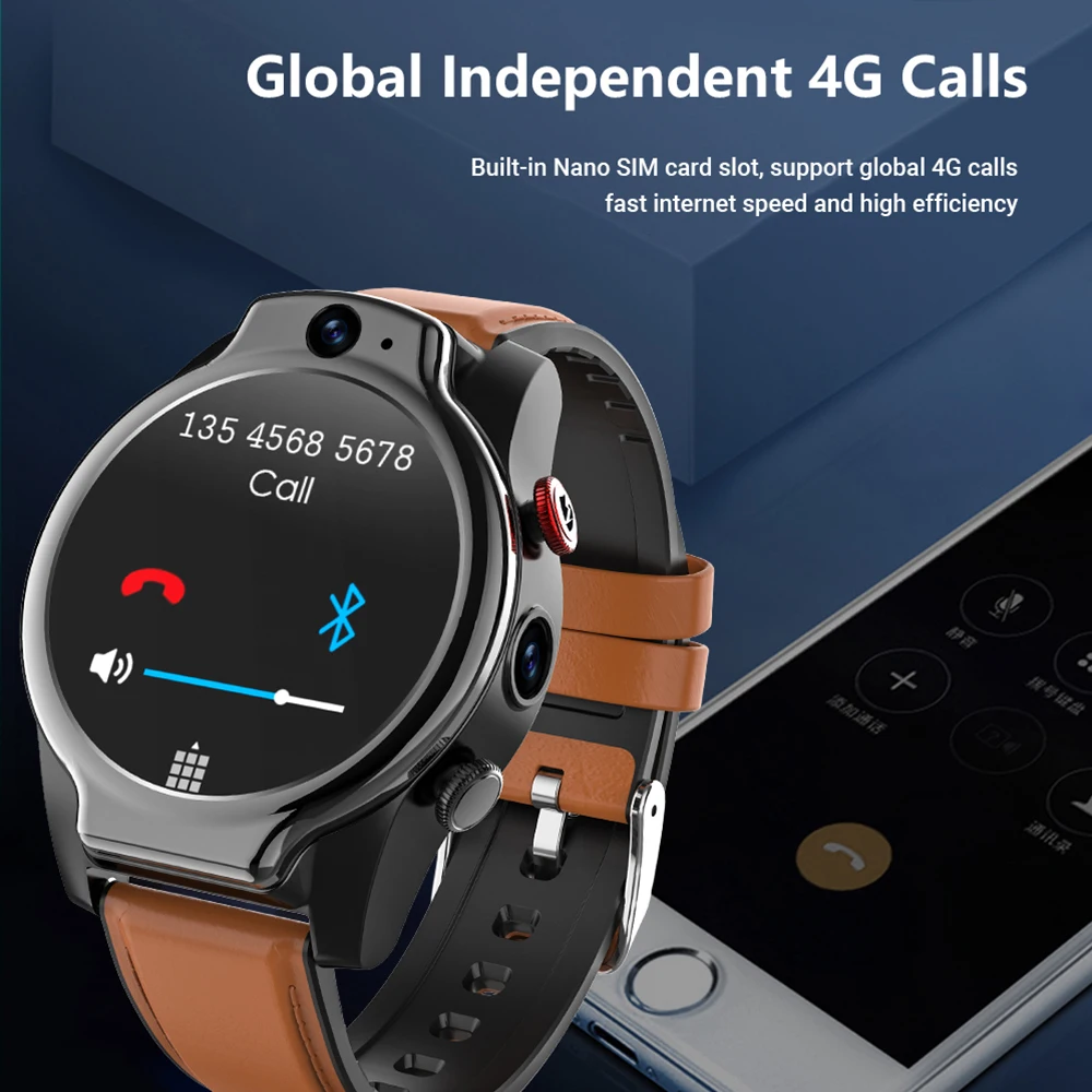 LEMFO LEM14 Jam Tangan Pintar 4G 5ATM Tahan Air Android 10 Helio P22 Chip  4G 64GB LTE 4G SIM 1100MAh Pengenalan Wajah 2021 Kamera Ganda untuk  Pria|Jam Tangan pintar| - AliExpress