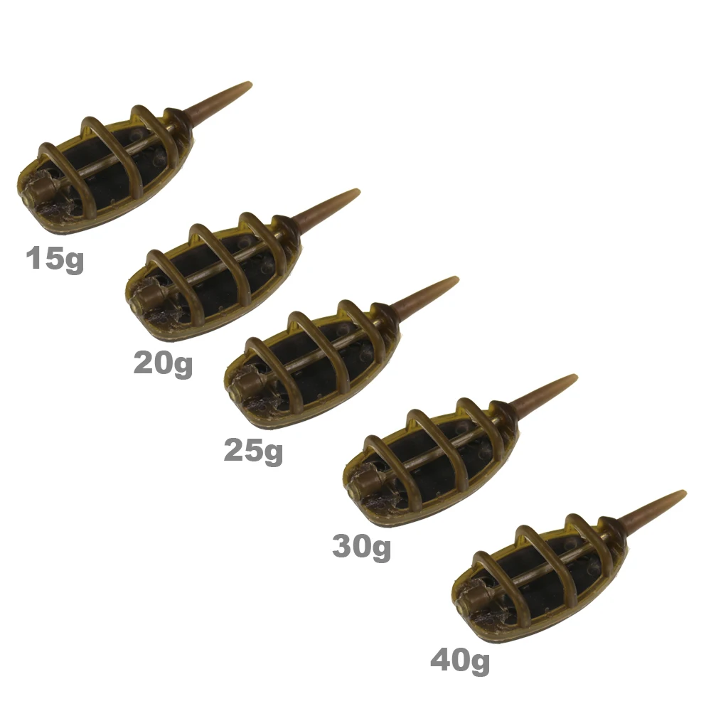 87*33 мм, для ловли карпа, Встроенный плоский метод подачи 15 г, 20 г, 25 г, 30 г, 40 г, набор, клетки для ловли персика, приманка, свинцовое грузило, Pesca, Метатель наживки