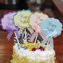 5pcs Birthday Cake Topper DIY Cards Bowknot Celebration Party Atmosphere Decorative Supplies 5pcs Birthday Cake Topper DIY Cards Bowknot Celebration Party Atmosphere Decorative Supplies