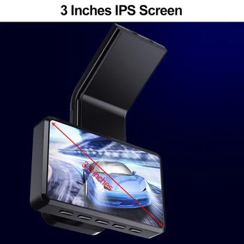 

3 Inch Mini Smart Dash Cam Wifi GPS Tracking Car DVR Dash Camera HD Night Vision G-sensor APP 1200M Dashcam Auto Video Recorder