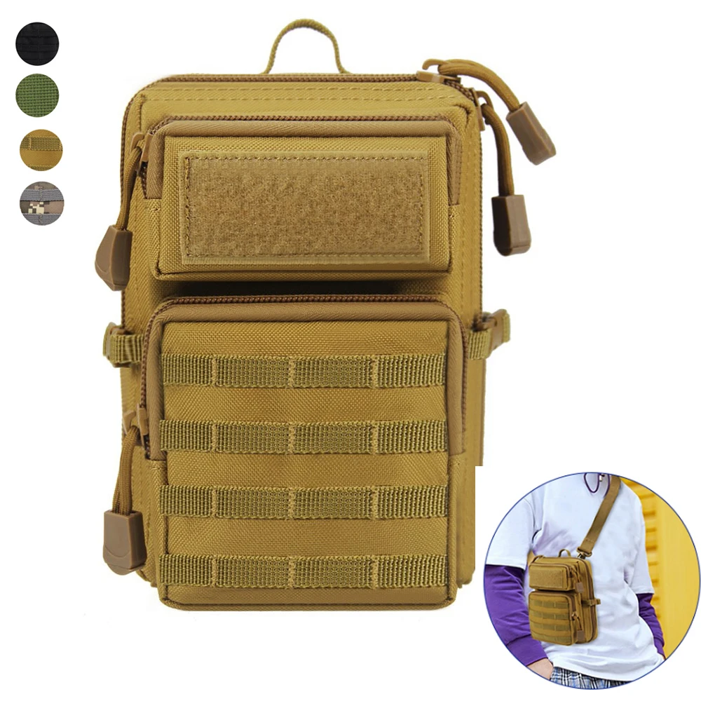 Тактический Molle сумка рюкзак для отдыха на открытом воздухе телефона EDC