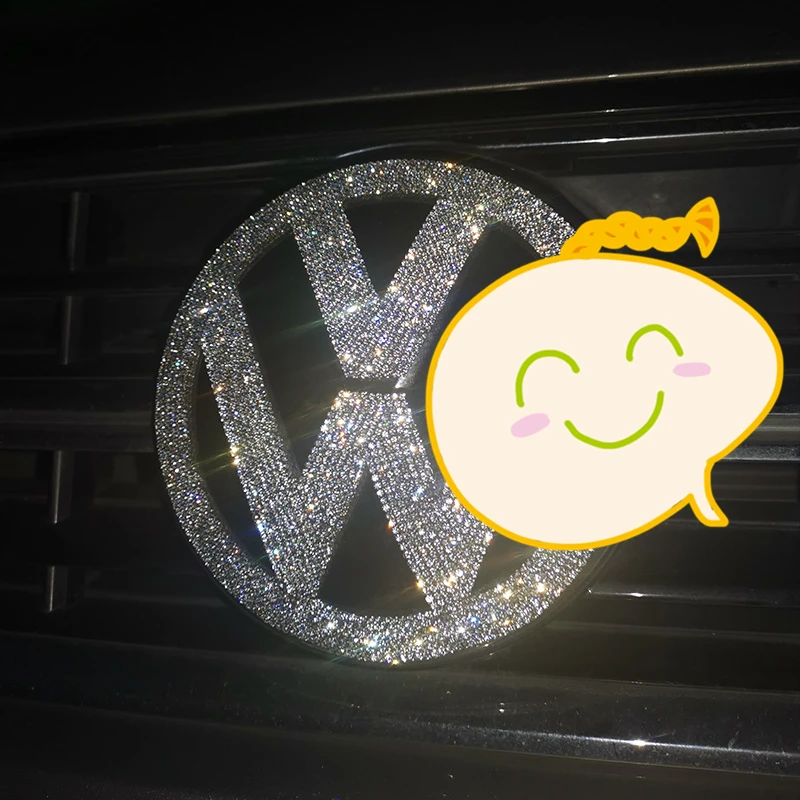

Crystal Emblem Sticker For VW Passat CC Golf Polo Jetta Bora Scirocco Beetle Magotan Tiguan Touareg Touran Lavida Car Sticker