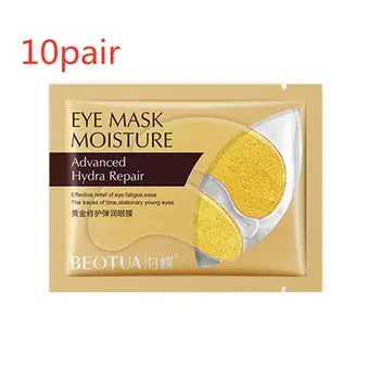 

Seaweed Gold Crystal Collagen Eye Mask Anti Aging/Anti-wrinkle/Dark Circles/Puffiness Moisturizing Eye Masks Pad Skin Care TSLM2