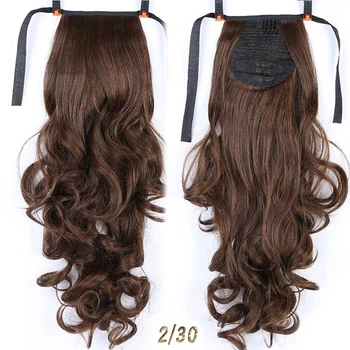 MUMUPI Synthetic band ponytail extension clip wig natural swing clip in curly hair extension ponytail wig headwear 3