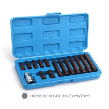 

15PCS/set S2 Hexagon Socket Bit Driver Tool Hex Socket Wrench Screwdriver Kits