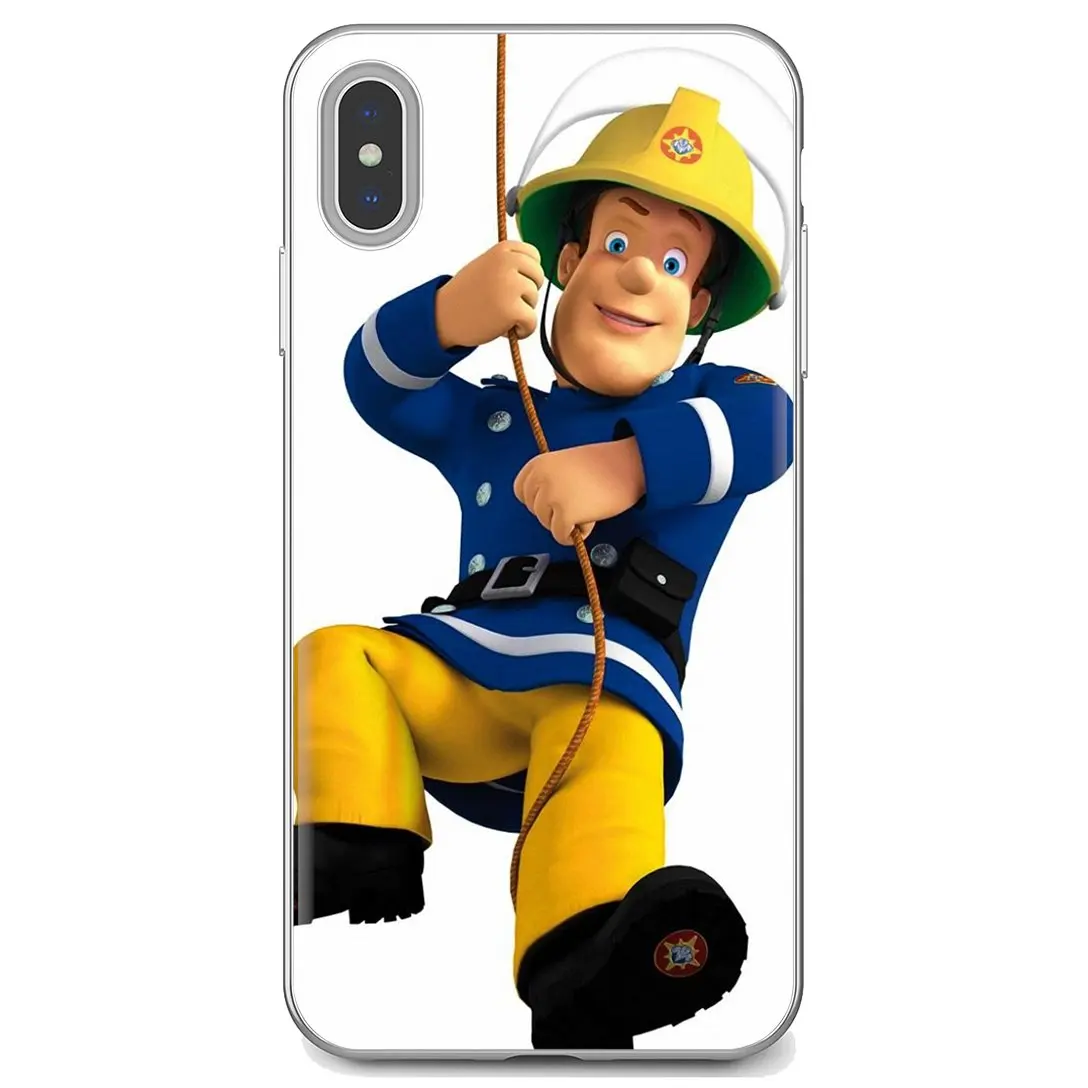 For Meizu M6 M5 M6S M5S M2 M3 M3S NOTE MX6 M6t 6 5 Pro Plus U20 Soft TPU Mobile Phone Accessories Case Fireman Sam Children 