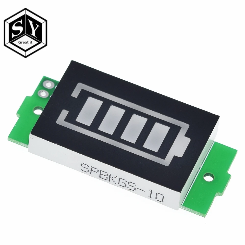 2s 8.4v blue 1S 2S 3S 4S одиночный индикатор емкости литиевой батареи 3,7 V синий дисплей тестер мощности литий-ионной батареи для электромобиля 4,2 V - Цвет: 2s 8.4v blue