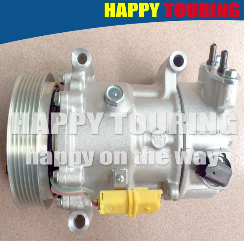 6C12 SD6C12 ac compressor for Peugeot 207 307 408 For Citroen C2 C4